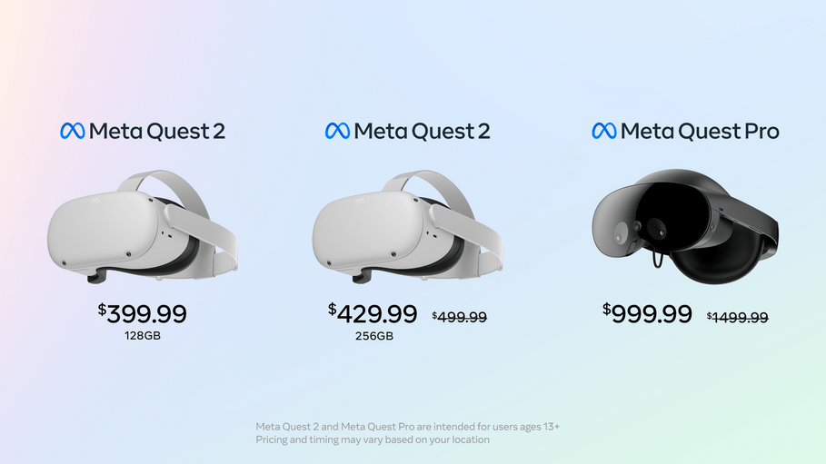 为帮助“更多人进入 VR”时代    Meta Quest VR 头显将进行降价