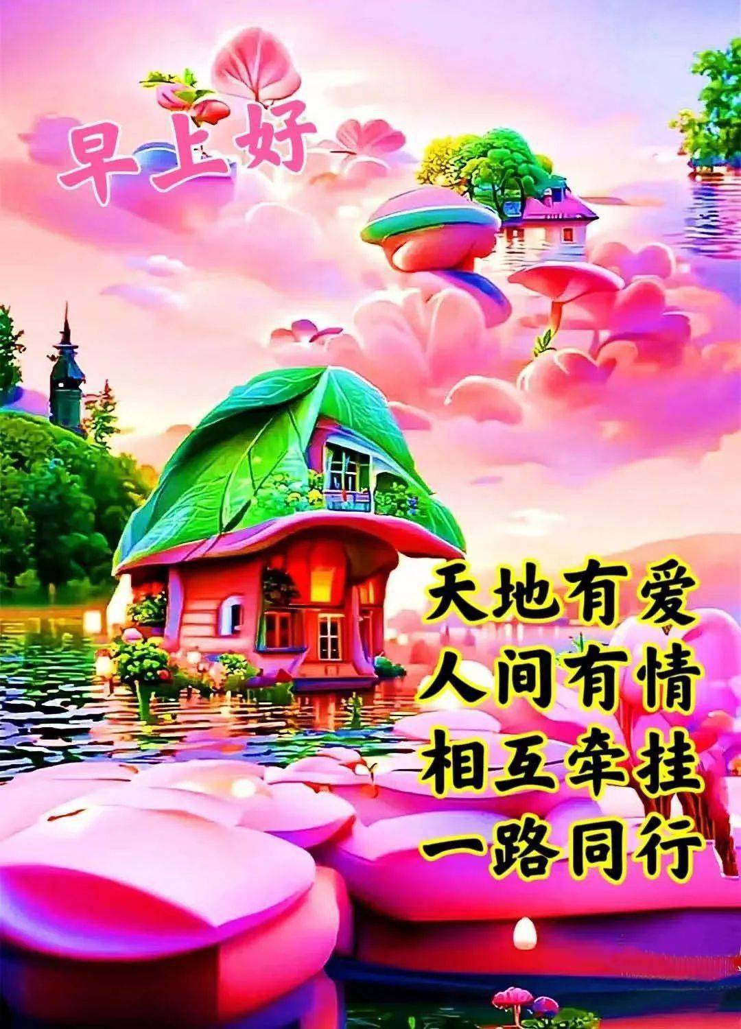 早安!不忘的人天天想起,想念的人永远有你_祝福_问候_平安