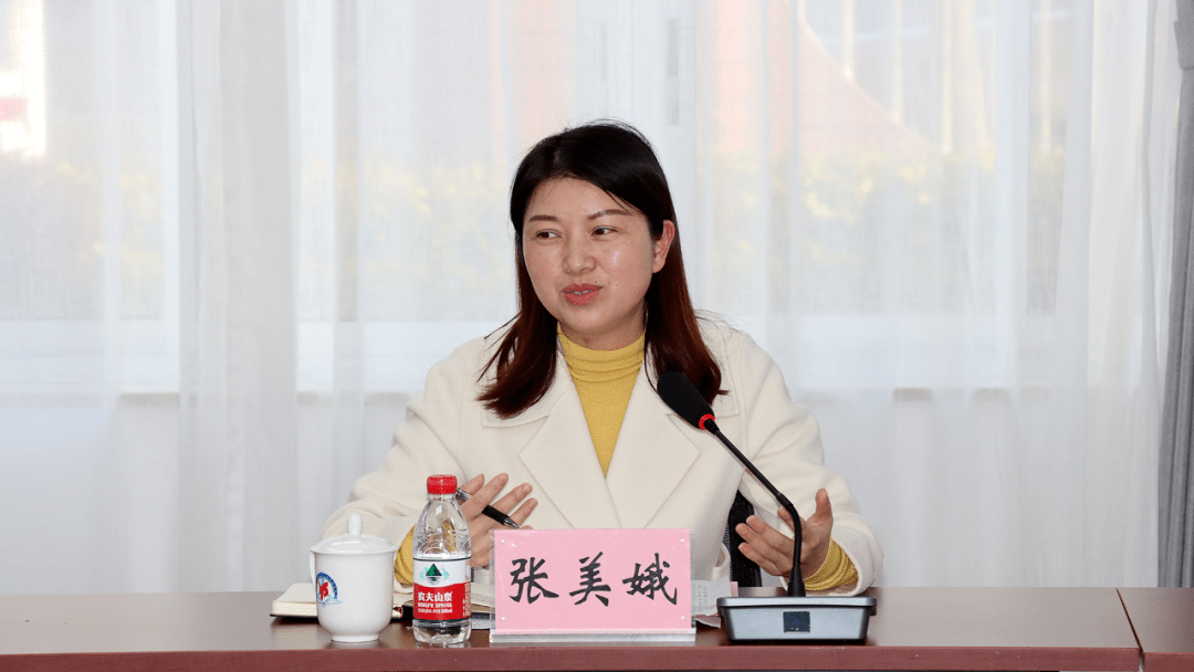 沙县区副区长张美娥介绍了沙县区卫生整体情况,并希望两地今后继续
