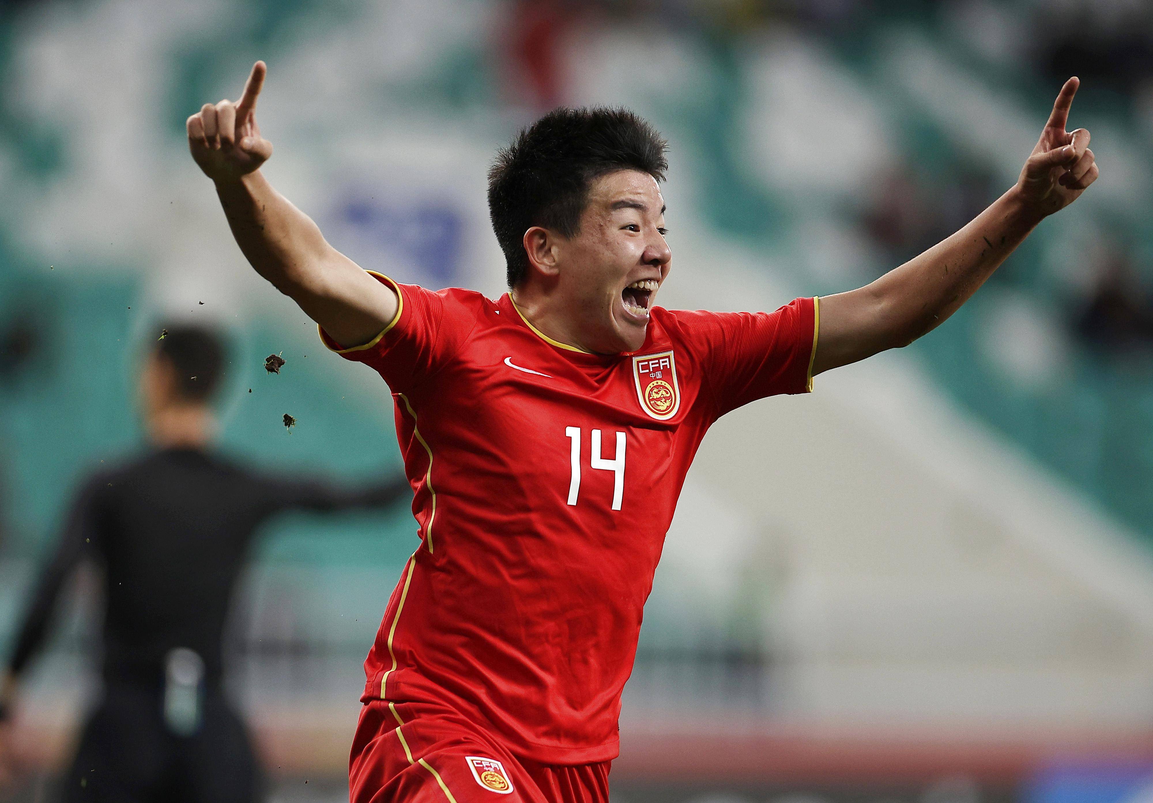 u20男足亚洲杯小组赛d组第二轮比赛中,中国队以2比0战胜沙特阿拉伯队