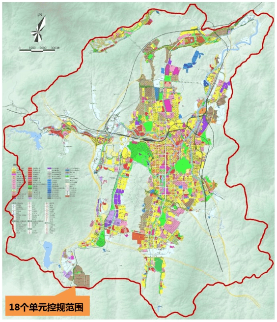 龙岩市中心城区规划图图片