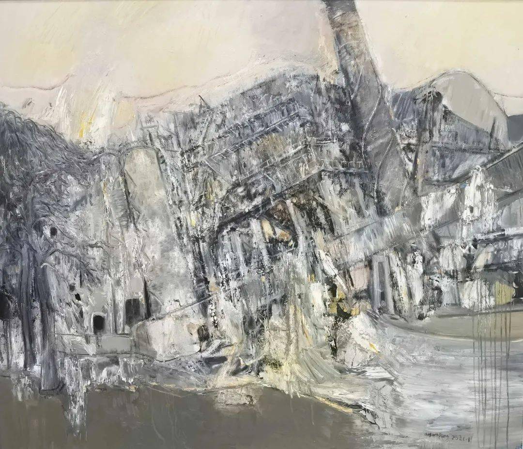 写意油画双年展图集_cm_记忆_冯静