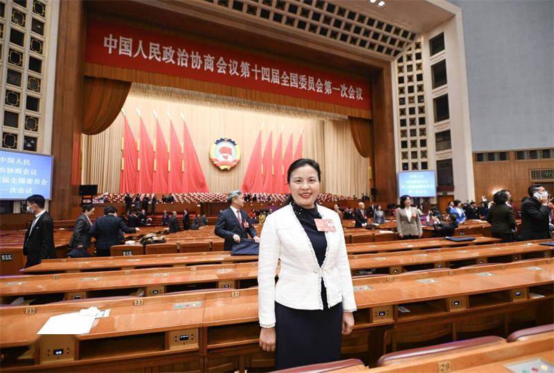 全国政协委员,南昌市副市长龙国英. 受访者供图.