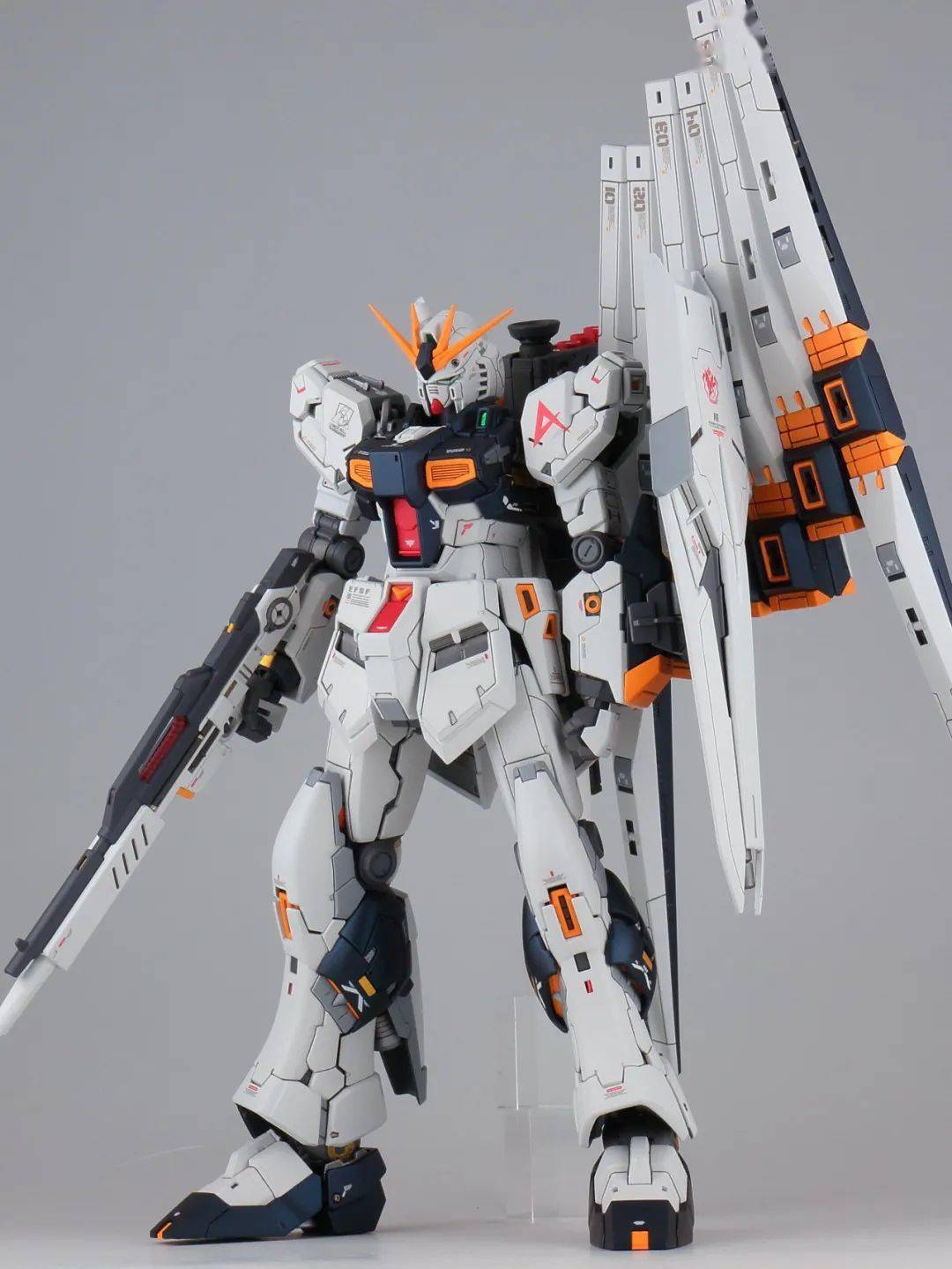 rx-93ff牛高达,装备还是多的好_公众_模型_背包