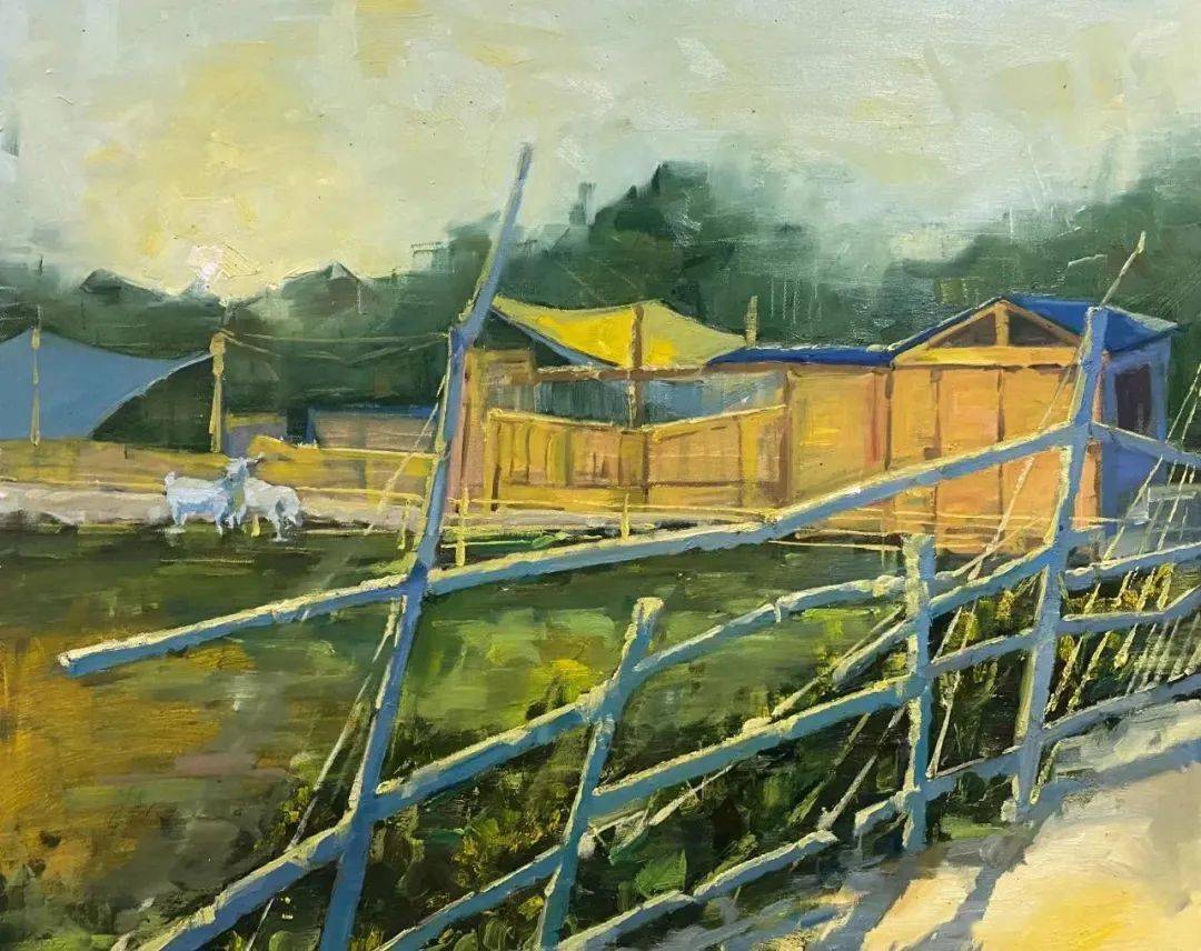 广西艺术学院油画系 第五工作室年展作品_教学_cm_指导老师