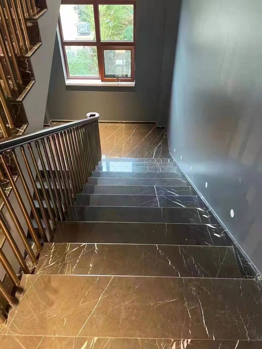 楼梯石材踢脚线有哪些设计样式?_方式_mm_斜边