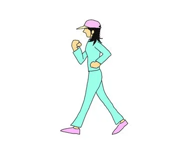 健康走路姿势快来get→_功能_自然_减肥