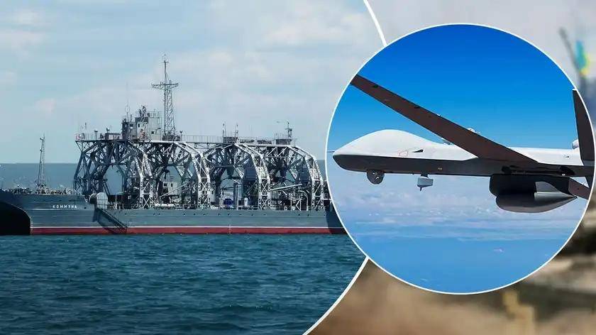 美国坠入黑海的无人机已找到，俄或派出110岁的潜艇救援舰打捞插图