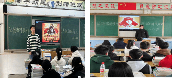 【学校共青团】凤台二中开展学雷锋主题系列活动_雷锋月_交流_季节