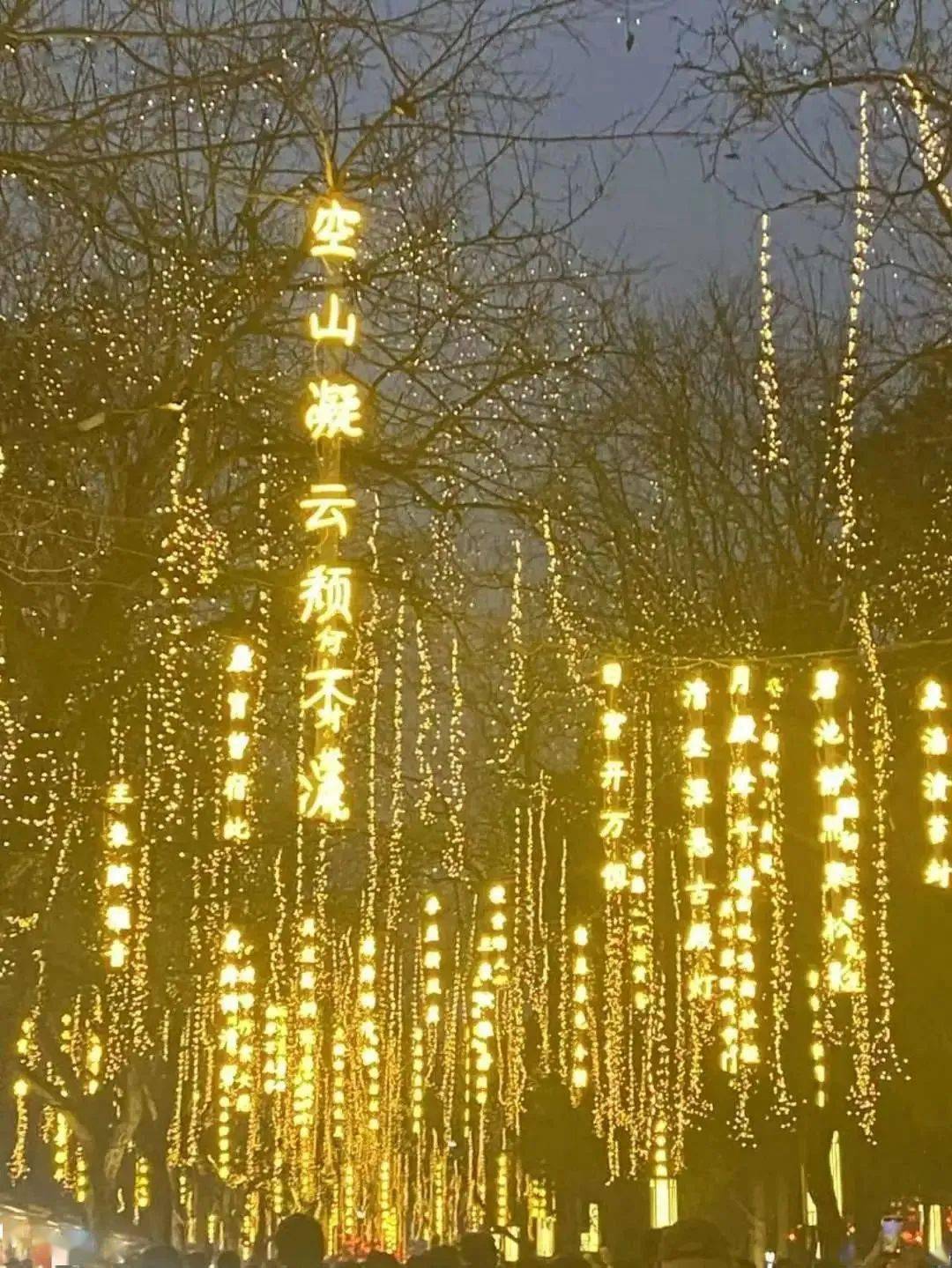 一树文华一树诗一步一诗,灯火阑珊古寺高塔长柳风,一树灯花满城诗也许
