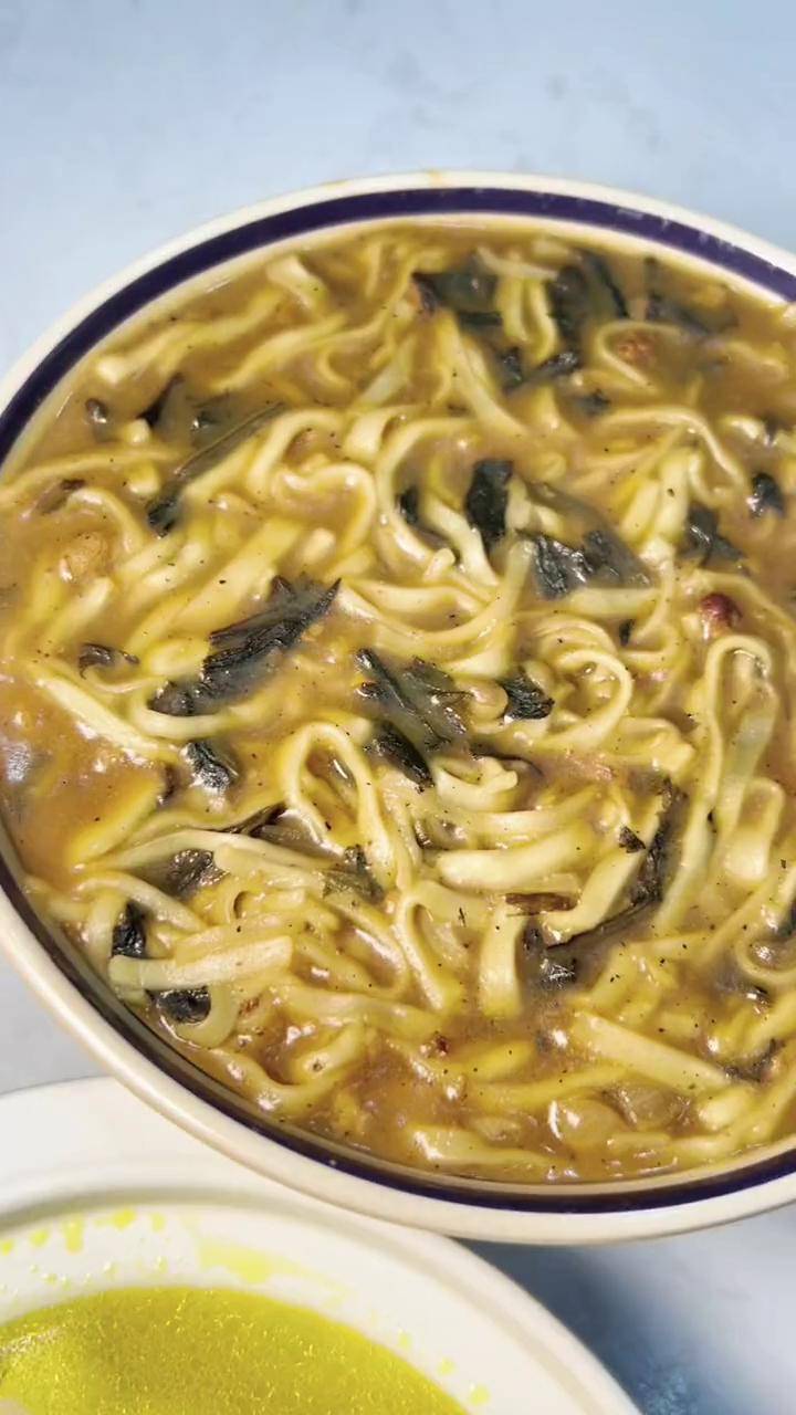 好吃还是一碗刘晓燕家做的杂面条,有乡愁有记忆有家的味道!