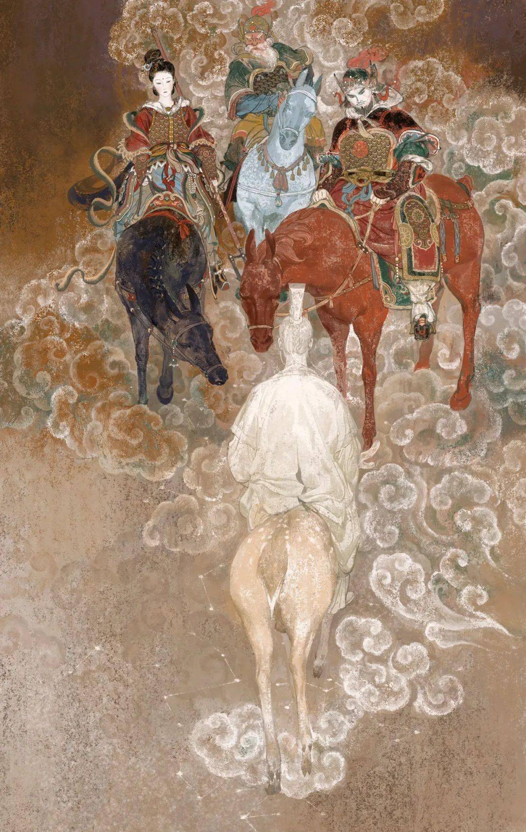 99年清华美院画师的神仙有多仙?做了个作业,一不小心成为国风大佬!-7.
