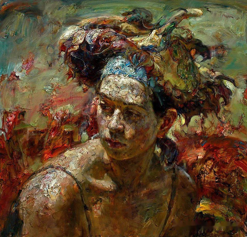 油画欣赏——victor·wang_国展_微信_华裔