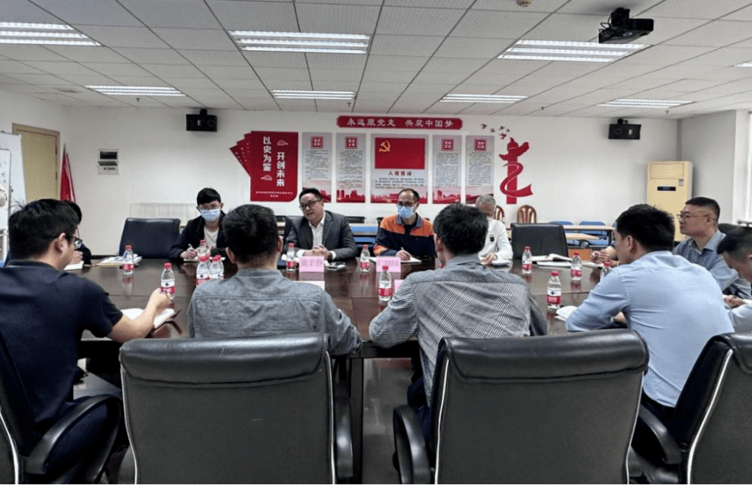 市工改指挥部跟踪服务组来古镇调研_工作_任务_会议