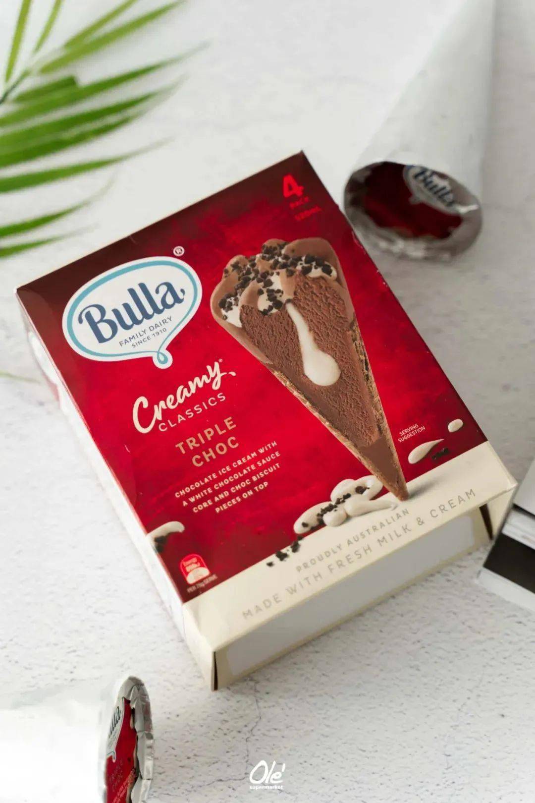 只要在澳洲呆过都一定知道这款bulla～bulla冰淇淋选用澳大利亚新鲜