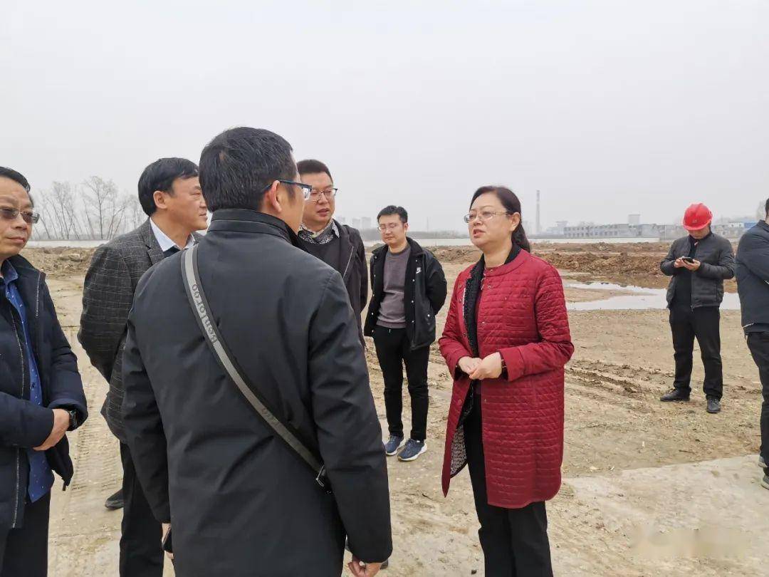 县长黄静就重点项目建设现场办公_镇平县_跟踪服务_问题