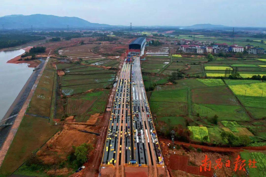 今天,南昌西二环项目又有新进展!_施工_大桥_进行