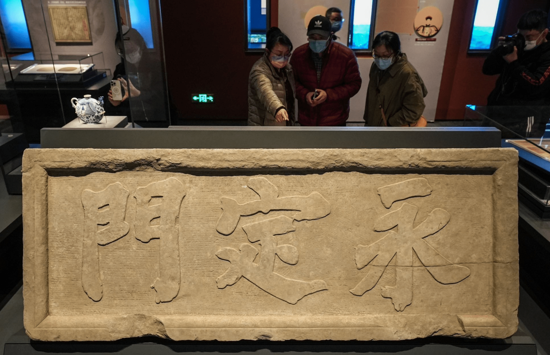 首博展现"辉煌中轴"!16米沙盘亮出中轴四季