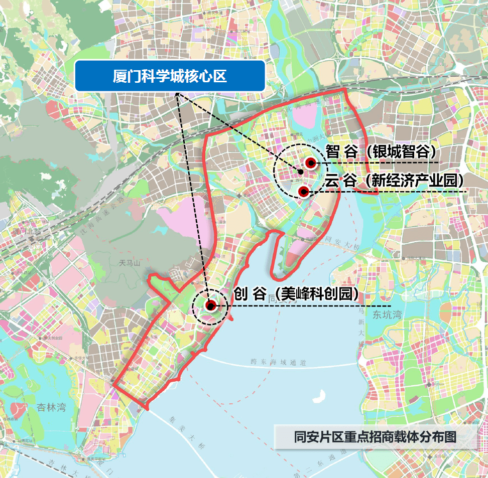 其中12-06編制單元也即城北片區,位於廈門市域北部,同安區中部,編制