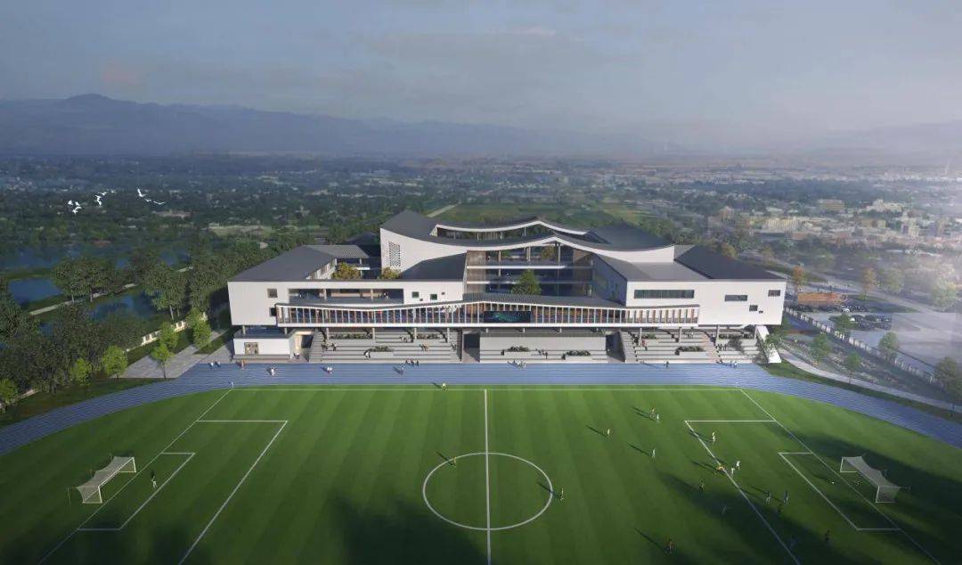 湖州再添两所学校,规划来了→_透视图_太湖_建筑