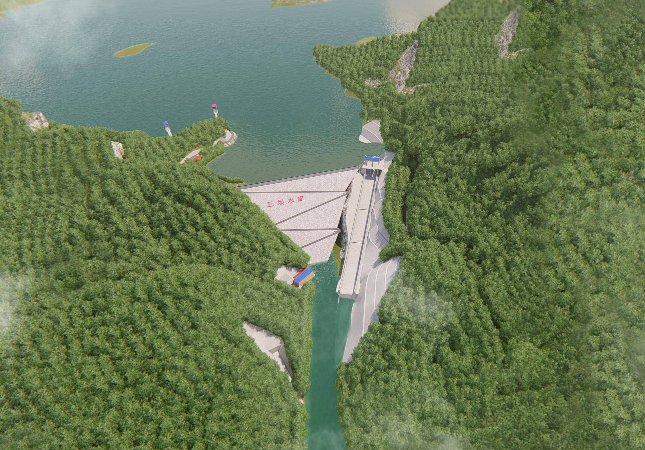 成都三坝水库规划方案图片