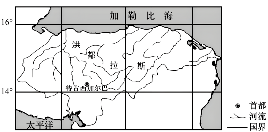 洪都拉斯地图位置图片