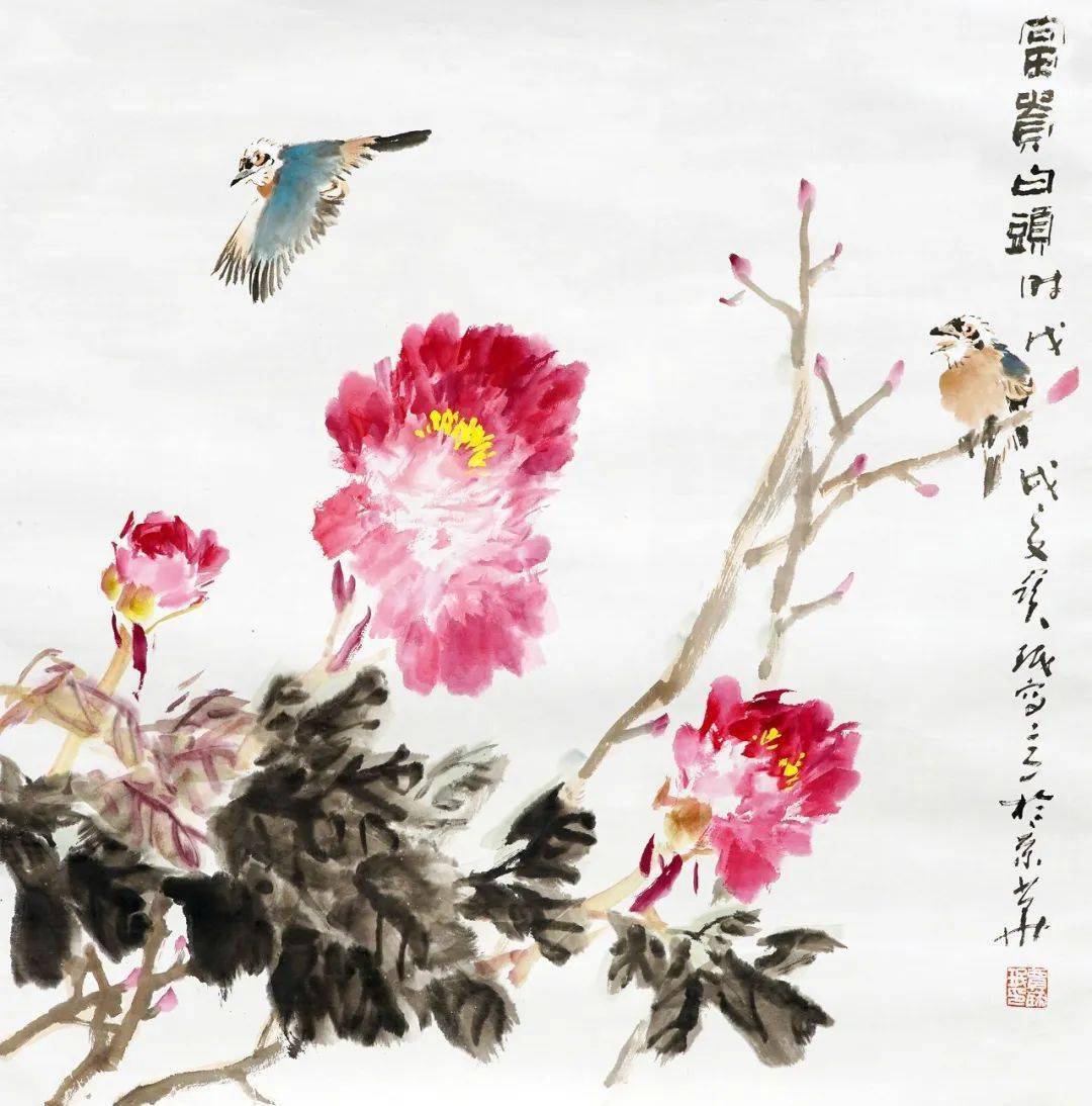 点击图片查看详情参与竞拍作者|贾宝珉名称|富贵白头尺寸|70cm×68.