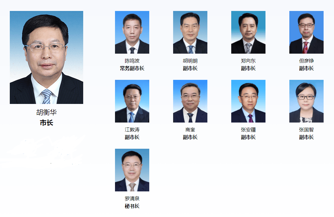 重庆市市长,副市长,秘书长最新分工公布_工作_市政府_管理