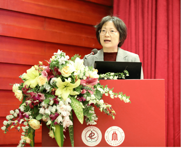 会议伊始,作为东道主,四川大学党委常委,副校长叶玲发表致辞,叶校长