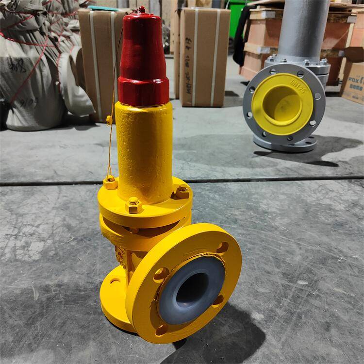 wa42f46-16c衬氟安全阀 弹簧式衬氟安全阀 弹簧全启式衬氟安全阀_设备