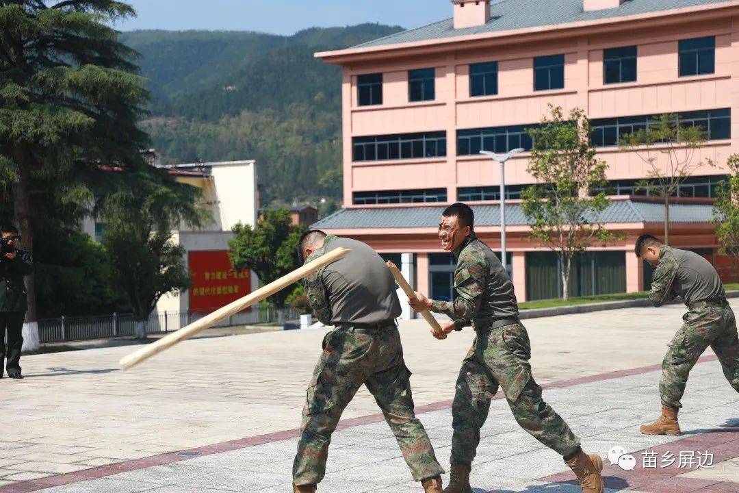 屏边县开展贯彻总体国家安全观"进军营"主题活动_部队_情怀_军事