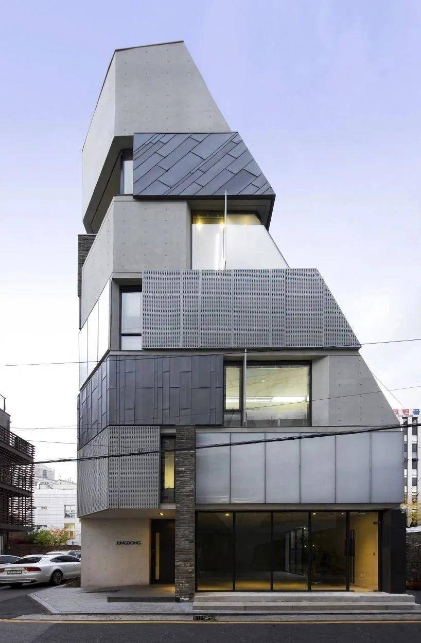 设计灵感丨俄罗斯方块建筑方法_首尔_空间_住宅