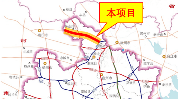 萧县圣泉最新公路规划图片