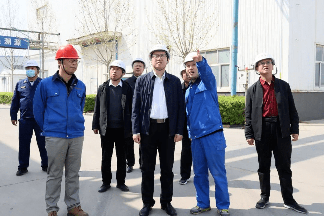 3月30日,新河县委书记韩非前往天仁食品公司,邯黄铁路新河东站货场,县