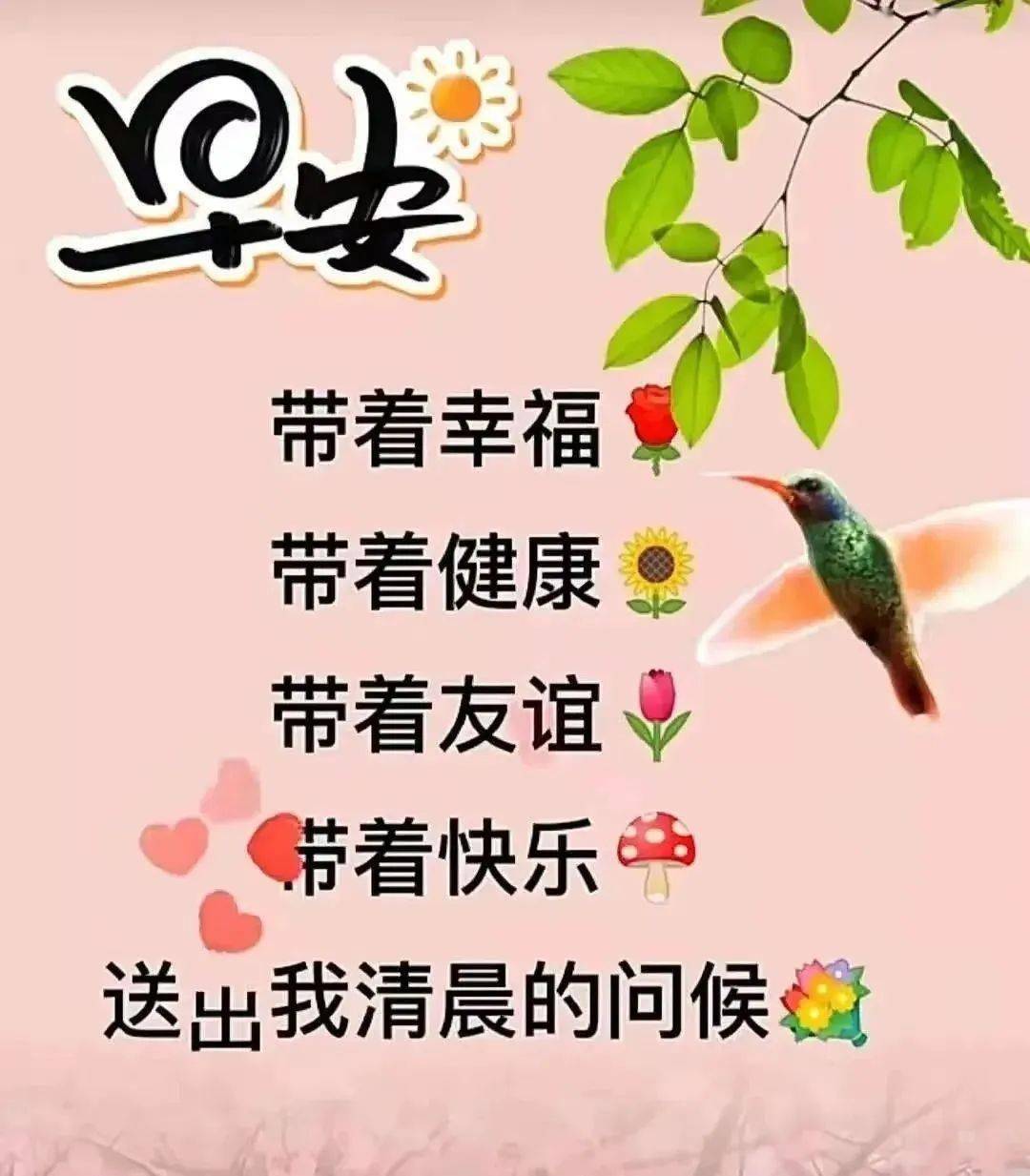 问候早上好的句子图片