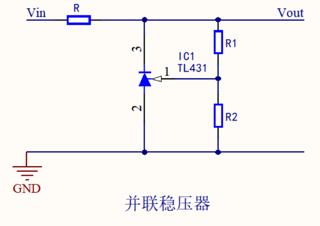 tl431可调稳压电路图图片