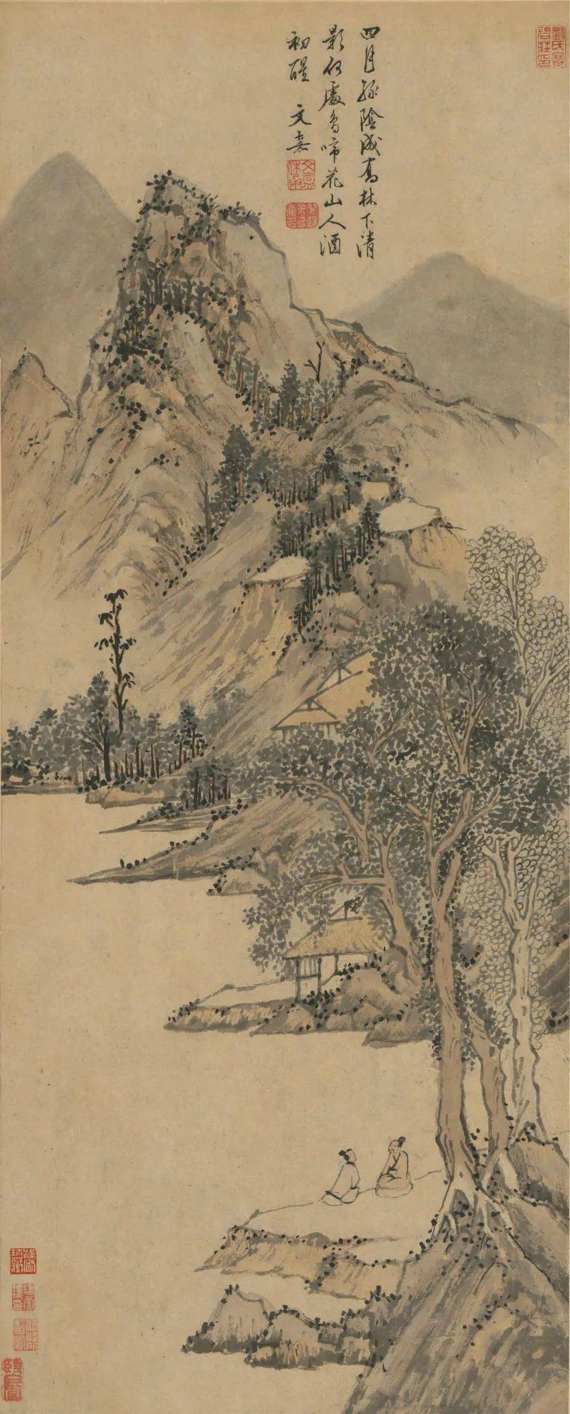 欣赏| 历代山水高清图63幅_佚名_黄公_郭图