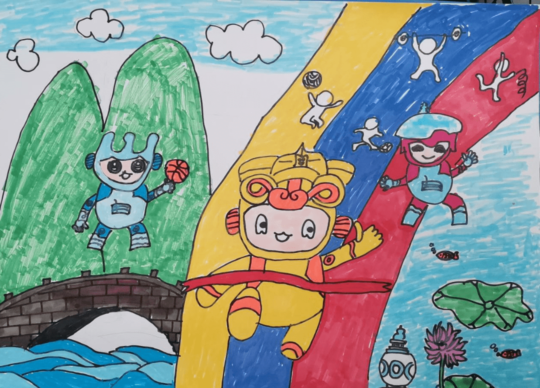 亚运有我,一起向未来——201班迎亚运主题活动_杭州_场馆_文化