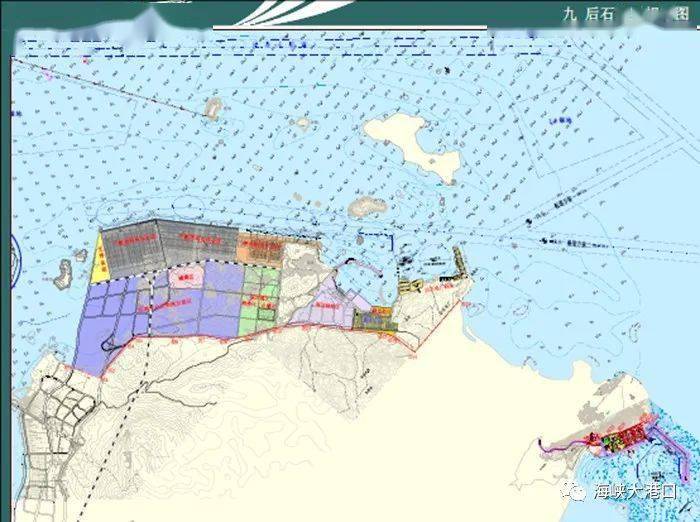 后石港区位于厦门湾湾口,浯安水道西侧,由后石作业区和隆教作业区组成