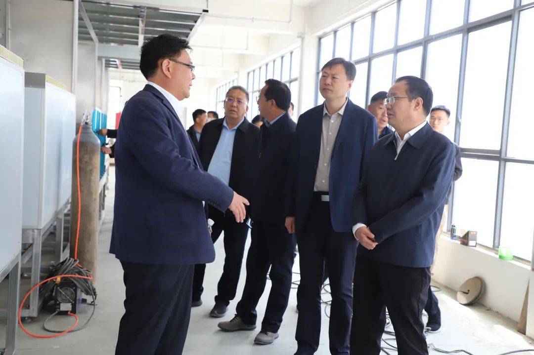 淮阳区委书记张建党带队到高新区调研项目建设工作_发展_服务_生产