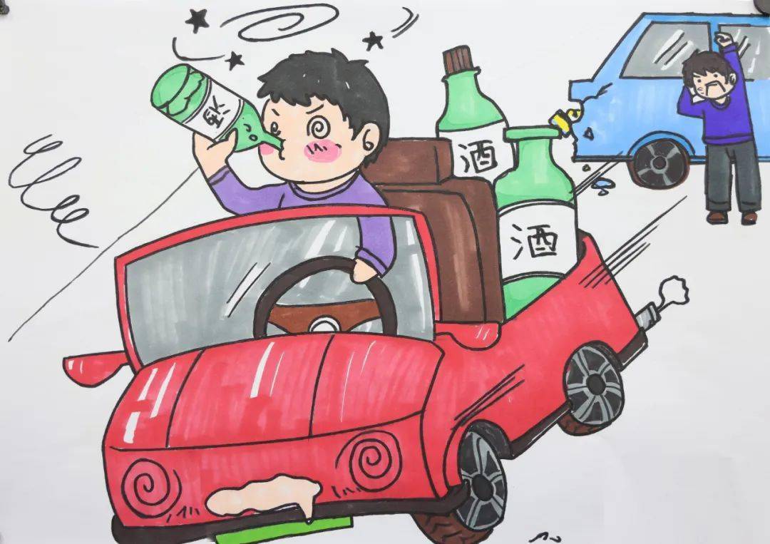 文明交通安全主题绘画大赛评选结果揭晓