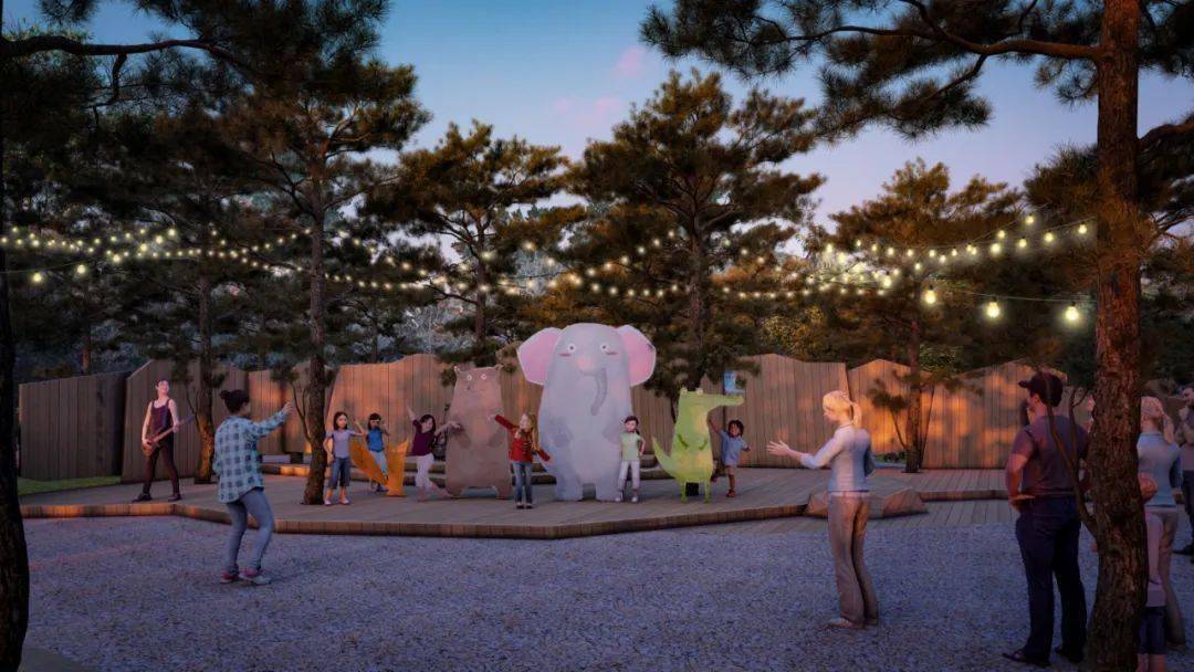 儿童友好乐园|北京龙潭中湖阿奇瑞儿童亲自然基地_场地_松林_改造