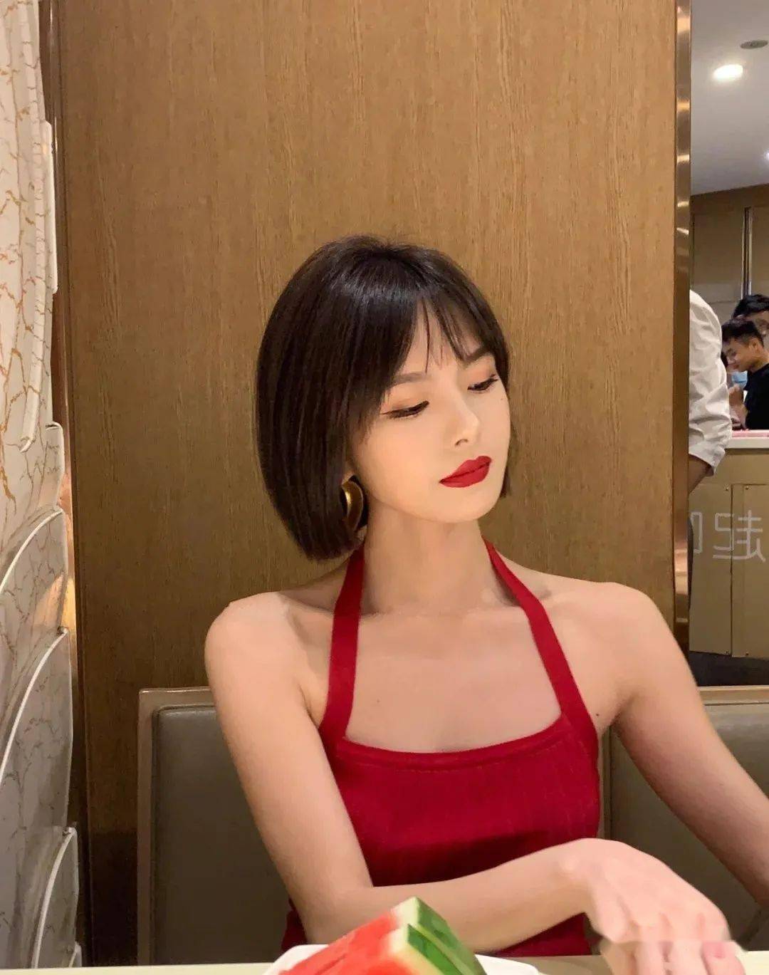 不长不短初恋短发春天剪美到爆
