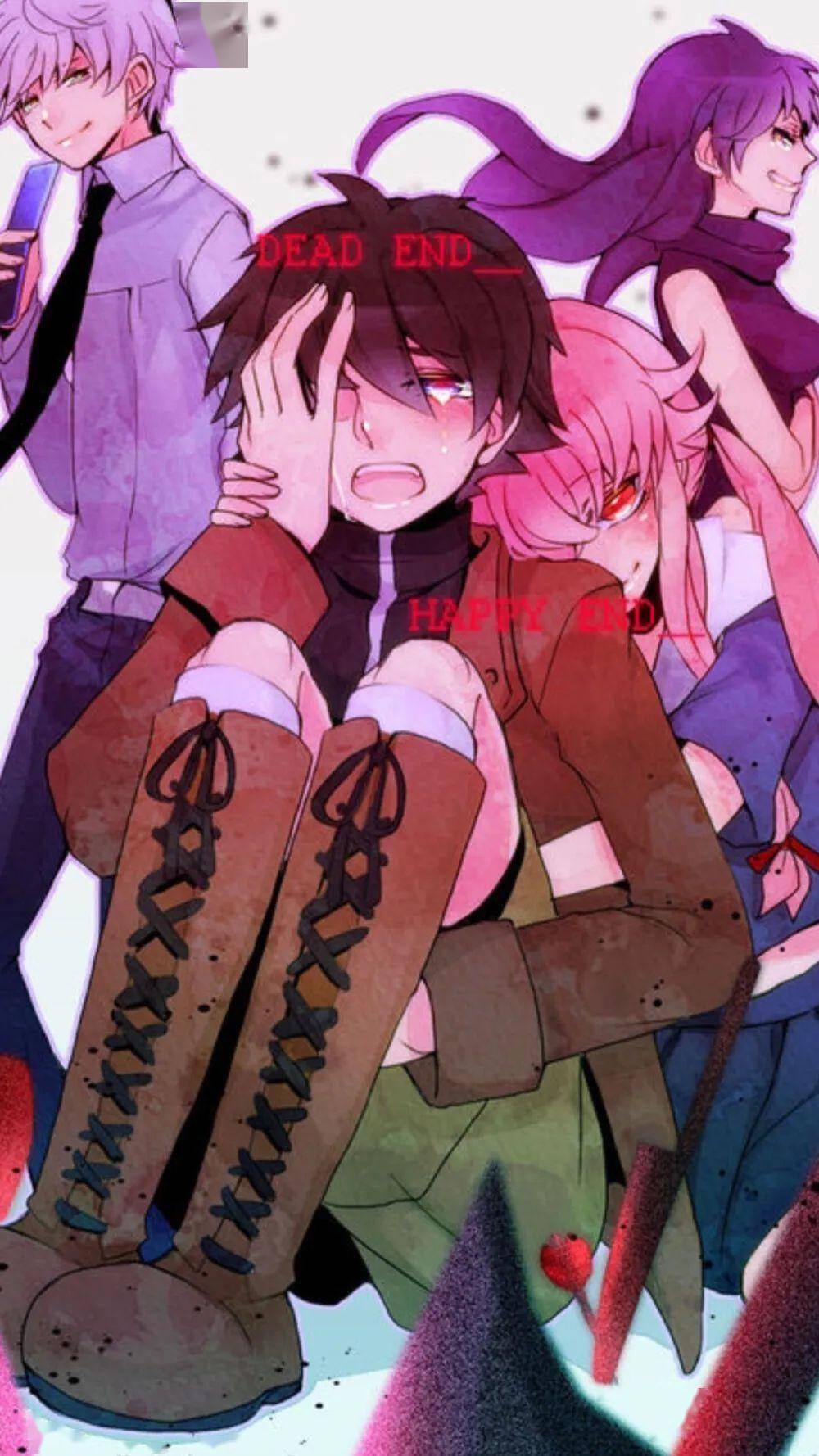 壁纸|《未来日记》时间抵不上你的爱!_谅解_可以在_bl