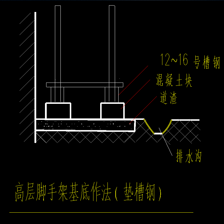 cad画槽钢三视图图片