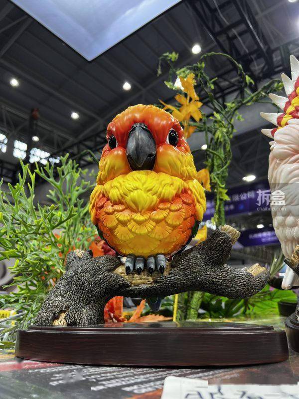 cg鹦鹉工作室 plus版群鹦荟萃 鹉鹦69丹巴原创鸟类手办_官方_限量