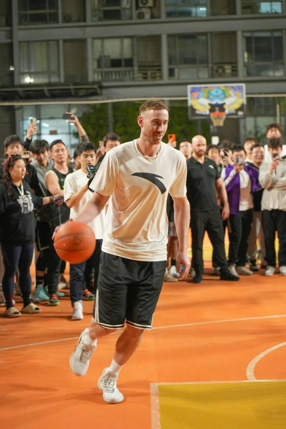 海沃德急速中国行 day2: 季后赛,校园,蟹脚面_朋友_马也哥_互动