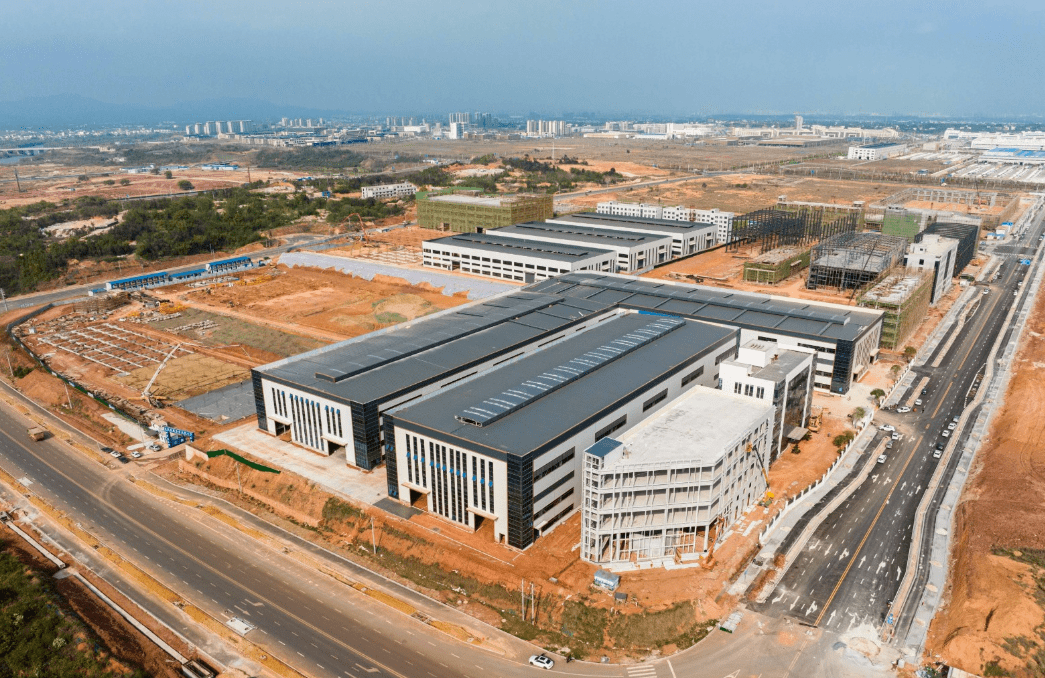 富士康工业互联赣州智能制造园区最新航拍!_项目_的发展_房价