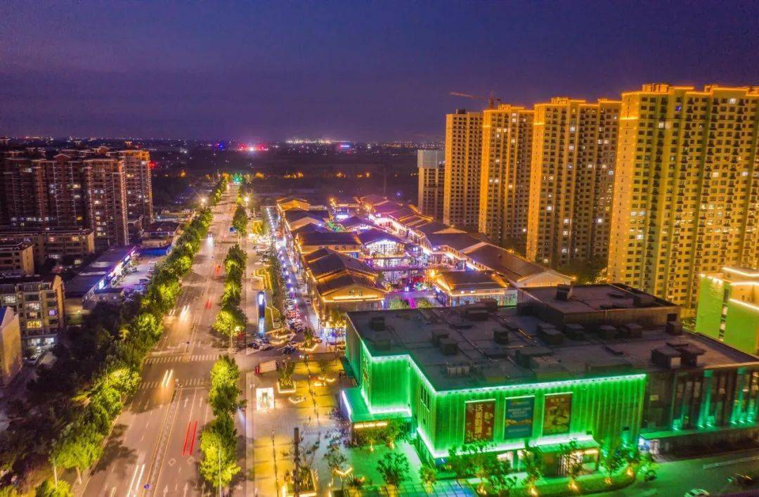 航拍夜临淄,原来这么美!网友:我迁户口去!_烧烤_太公_文旅