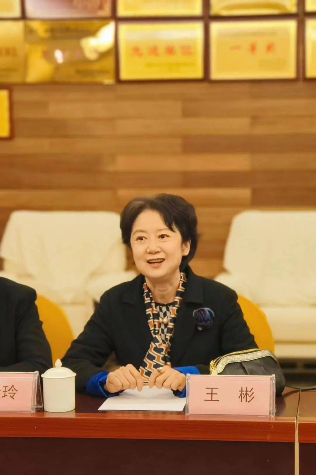 王彬首先对来访一行表示热烈欢迎,介绍了大唐西市博物馆的发展历程,办